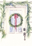 Breezeway Wreath Christmas Card